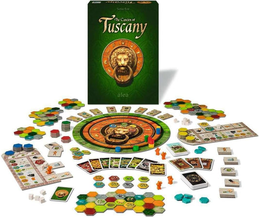 Ravensburger The Castles of Tuscany Strategy Game for Ages 12 & Up