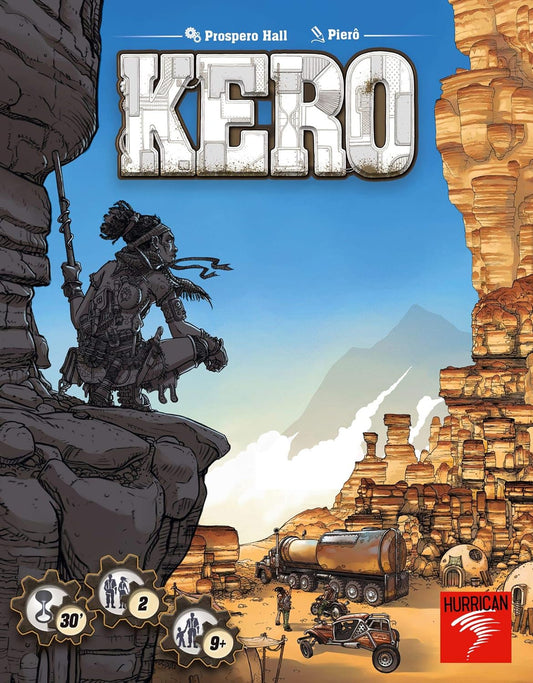 Fantasy Flight Games Kero Board Game | Apocalyptic Survival Game | Strategy Game