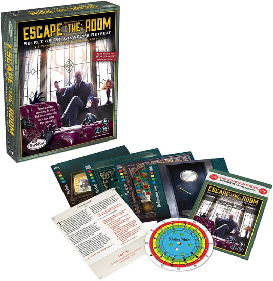 ThinkFun Escape the Room Secret of Dr. Gravely's Retreat