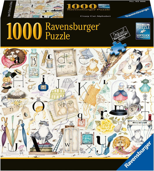 Ravensburger Catfish 1000 Piece Jigsaw Puzzle for Adults