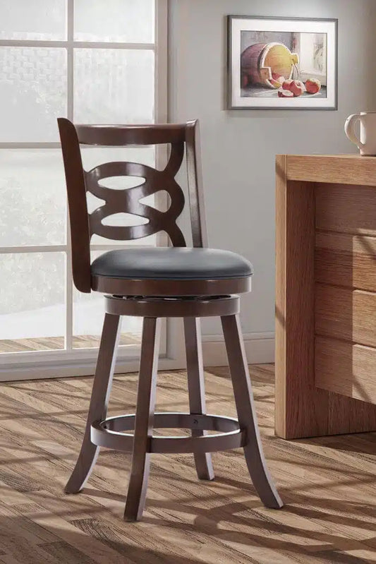 Boraam Industries 24" Seina Counter Stool [Cappuccino]